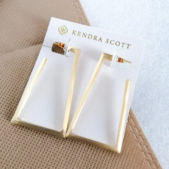 Kendra Scott Jewelry Easton Gold Hoop Earrings By Kendra Scott
